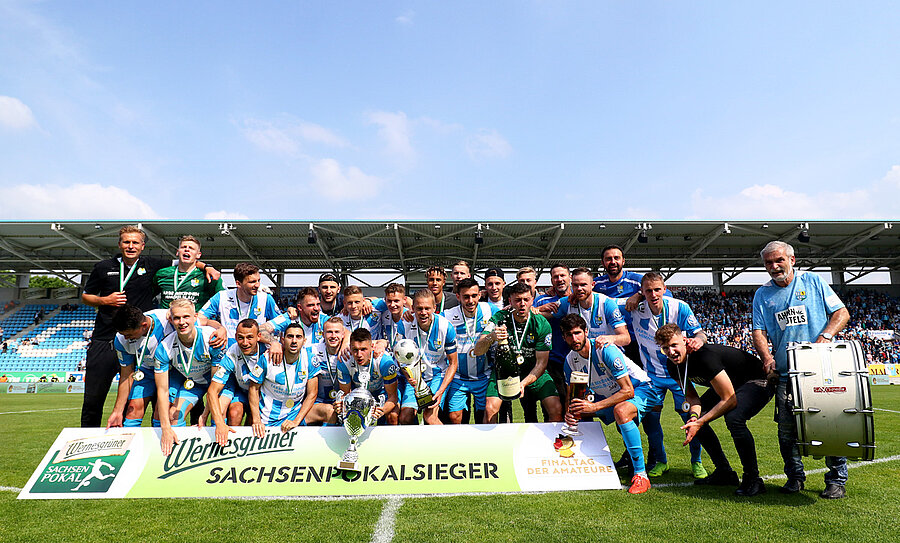Chemnitzer FC Sieger Sachsenpokal