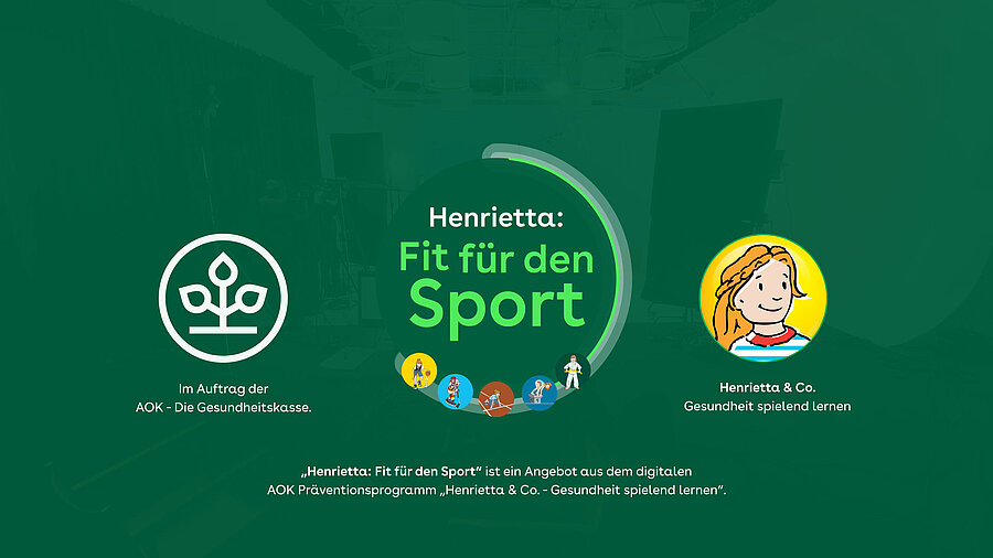 Unser Gesundheitspartner - die AOK - stellt in einer neuen YouTube-Serie aus dem Präventionsprogramm „Henrietta & Co.“ interessante Sportarten zum Ausprobieren und Mitmachen vor.