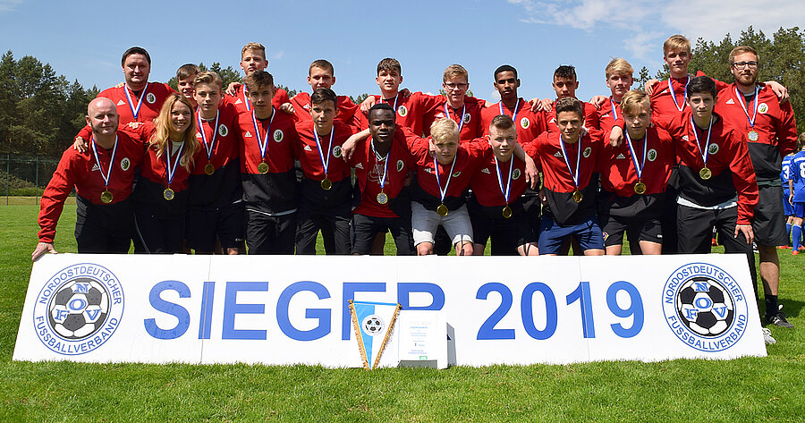 U 15-Junioren Landesauswahl Mai 2019