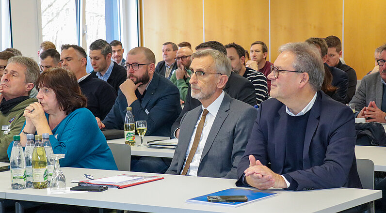 Rund 50 Teilnehmer empfing der SFV zur Tagung "Fußball und Sicherheit im Stadion" in Leipzig. © SFV