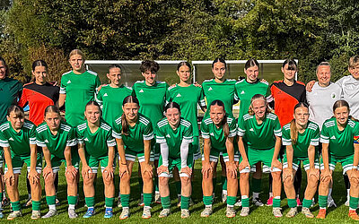 Gruppenfoto der sächsischen U 16-Auswahl. © SFV