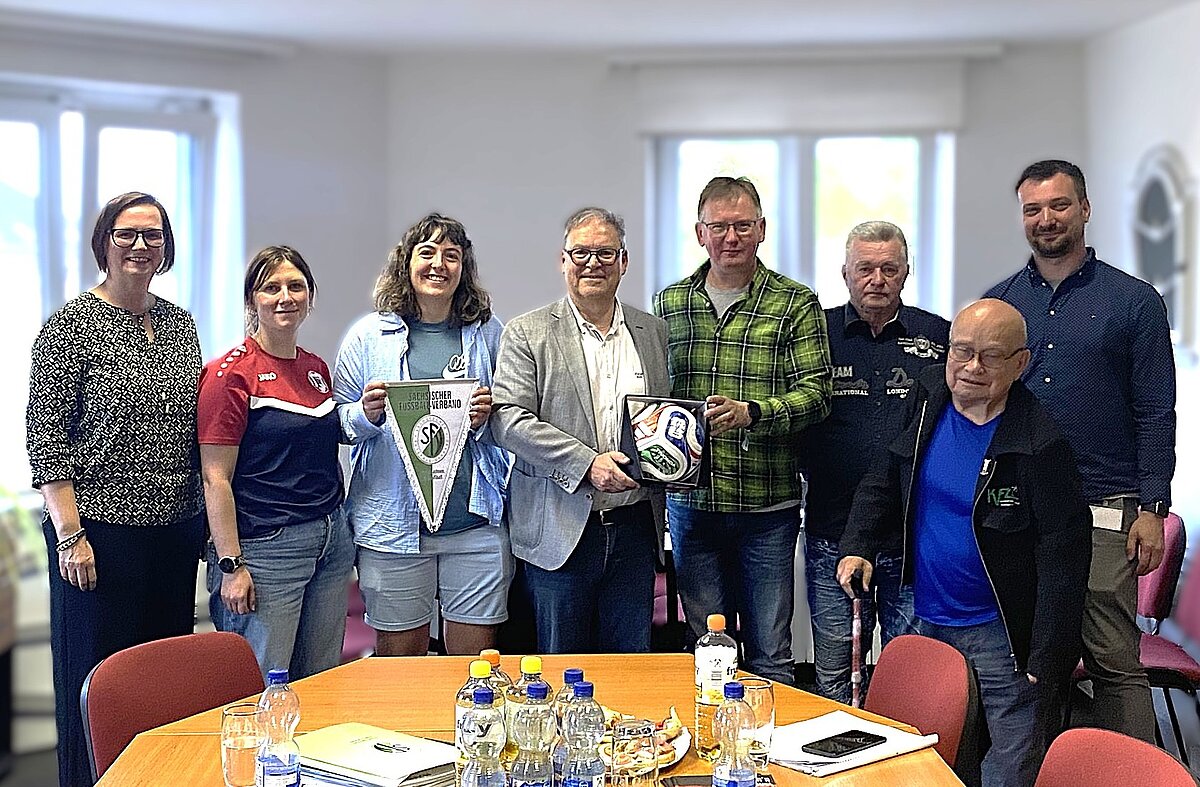 Vereinsdialog beim DFC Westsachsen Zwickau mit Vertretern des Vereins und des Sächsischen Fußball-Verbandes. © Tom Prager