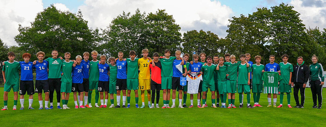 Landesauswahl der U 16-Junioren © SFV