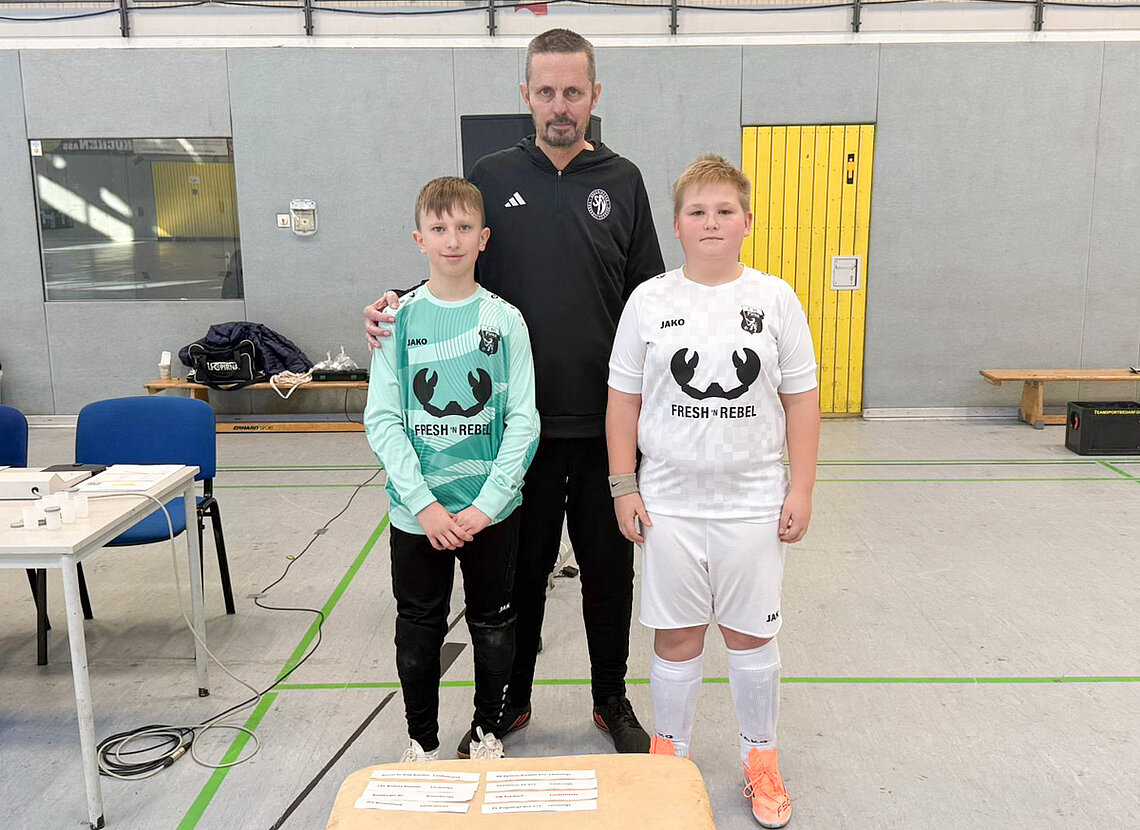 Auslosung D-Junioren Viertelfinale. © SFV