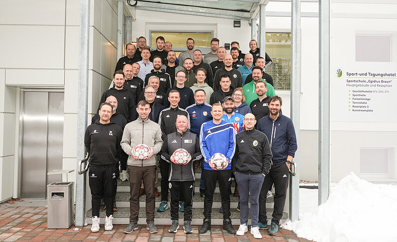 Rund 40 SFV-Referenten kamen Ende Januar an der Sportschule "Egidius Braun" zusammen. © SFV 