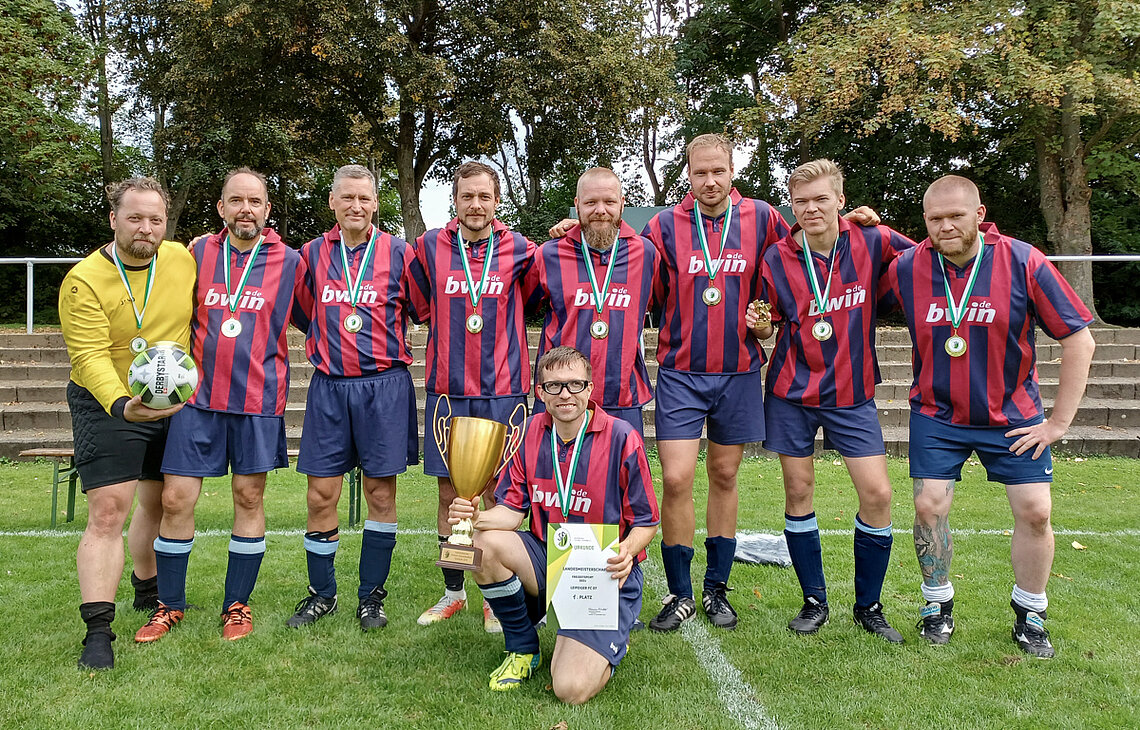 Landesmeister Freizeitfußball 2021: Leipziger FC 07 © Chris Rohde