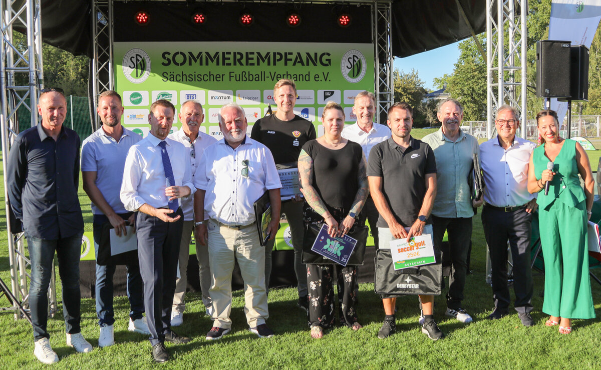 Winkler lädt zum 7. Sommerempfang Sächsischer FußballVerband e.V.