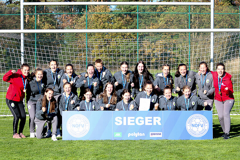 Sachsen ist Sieger beim NOFV-Pokal.
