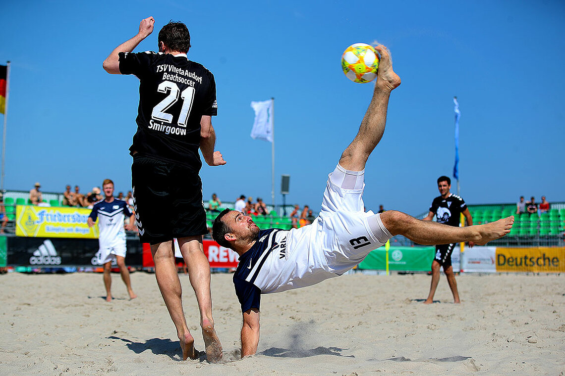 Die Beachsoccer-Tour 2019 fand in Warnemünde statt. Das BST Chemnitz & Friends war dabei. 