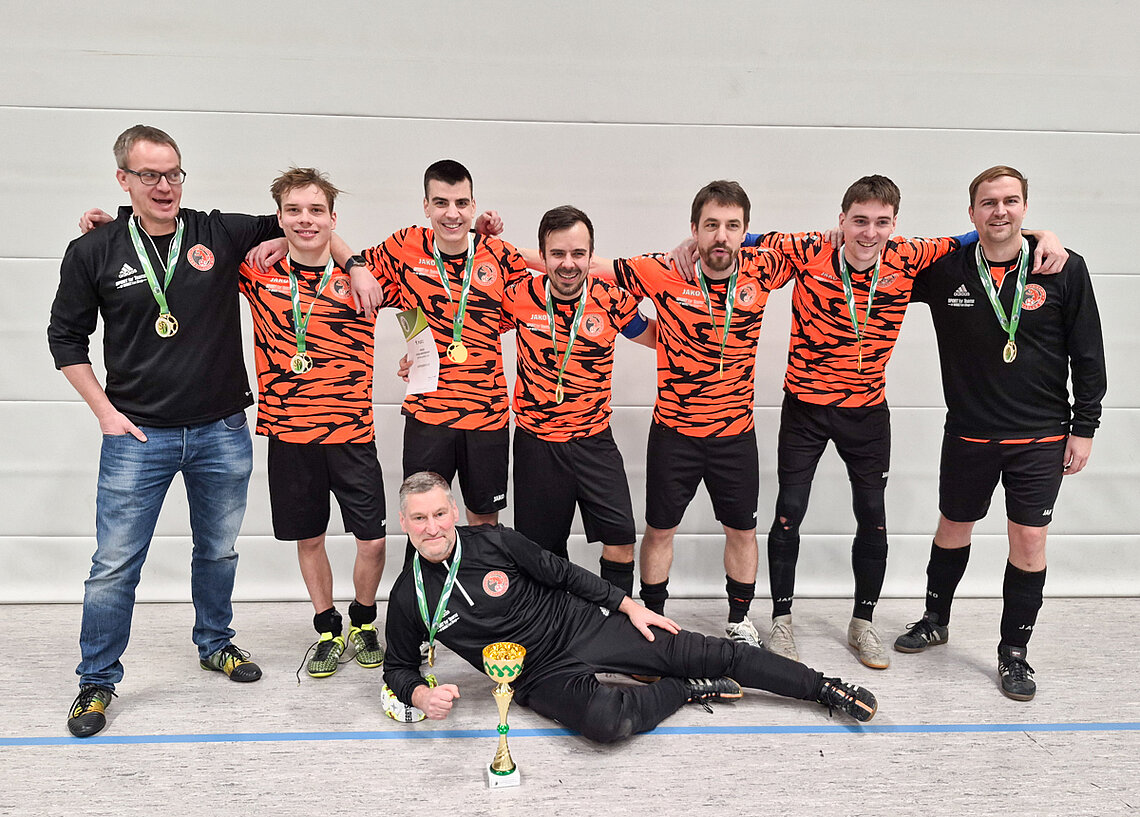Sieger Freizeit-Hallenlandesmeisterschaften 2026: Leipziger FC 07 © SFV
