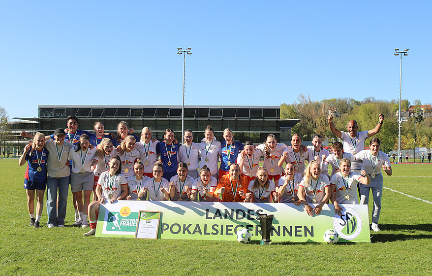 Siegerinnen Sachsenlotto Landespokal 2025/2026: RasenBallsport Leipzig II