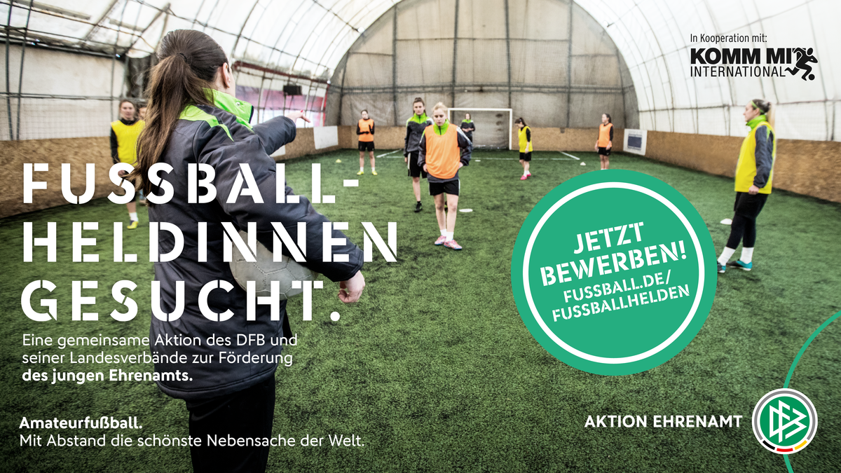 Wir suchen wieder Fußballhelden!!!