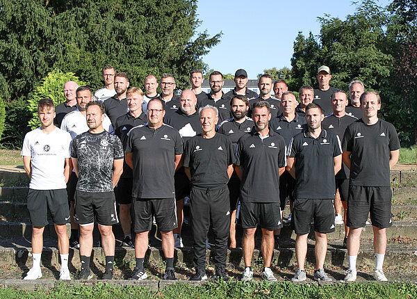 Die sächsischen Stützpunkttrainer 2025/2026. © SFV