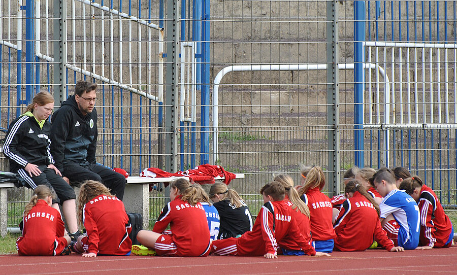 U 12-Juniorinnen Landesauswahl Mai 2019 NOFV-Pokal