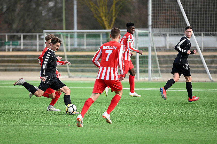 Unsere U 17-Junioren gastieren in Berlin zum Lehrgang.