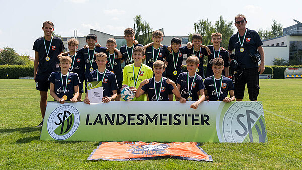 Landesmeister D-Junioren 2022/2023: SC Borea Dresden © Jens Vöckler