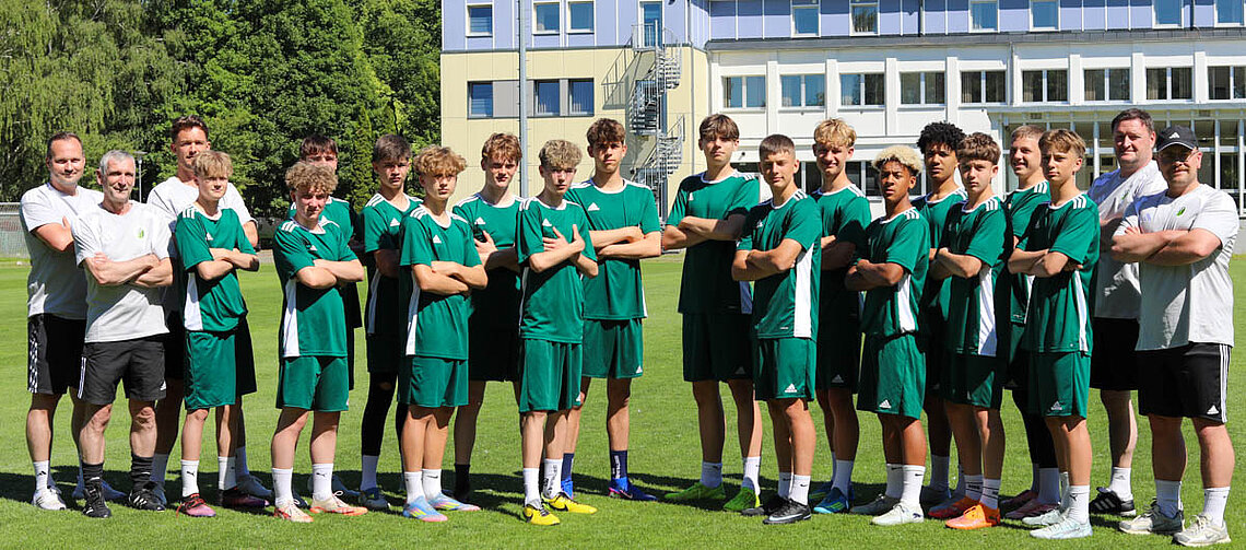 Landesauswahl der U 15-Junioren © SFV