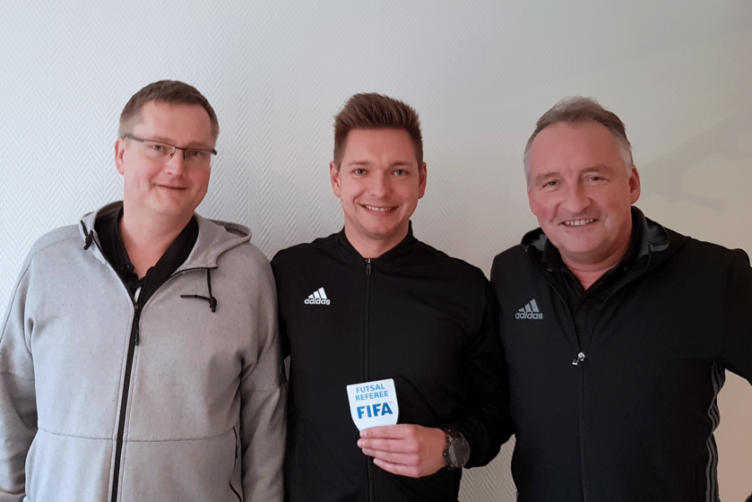 Christian Gundler ist FIFA Futsal-Schiedsrichter.