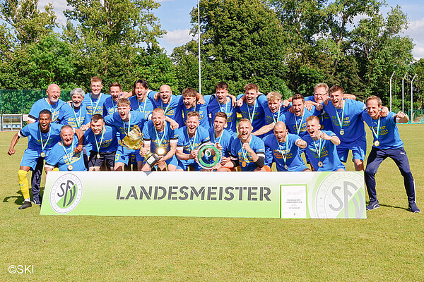 Landesmeister Herren 2023/2024: SG Taucha 99 © Sabine Kirsten