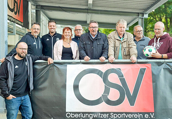 Der SFV-Sicherheitsausschuss bei seiner Tagung beim Oberlungwitzer SV. © SFV