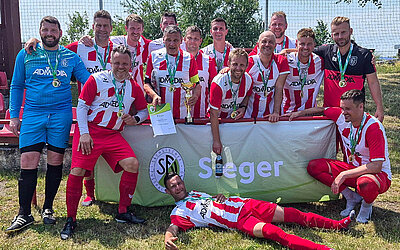 Siegerteam Ü 32-Landesmeisterschaft 2026: TSV IFA Chemnitz © SFV