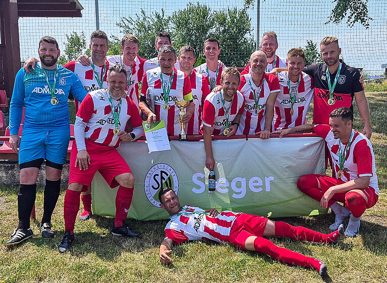 Siegerteam Ü 32-Landesmeisterschaft 2026: TSV IFA Chemnitz © SFV