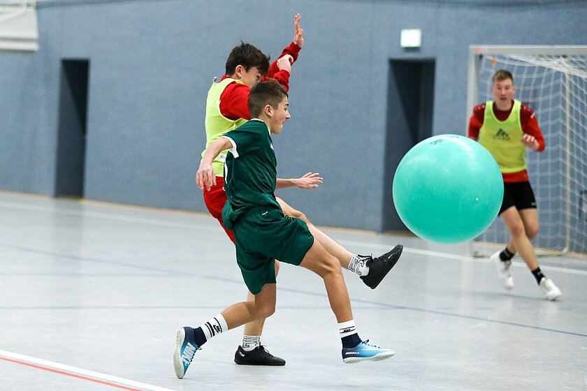 Gemeinschaftslehrgang der U 14 in Leipzig