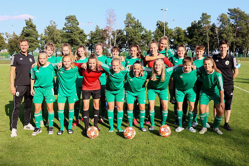 U 19-Juniorinnen Landesauswahl (16. September 2021)