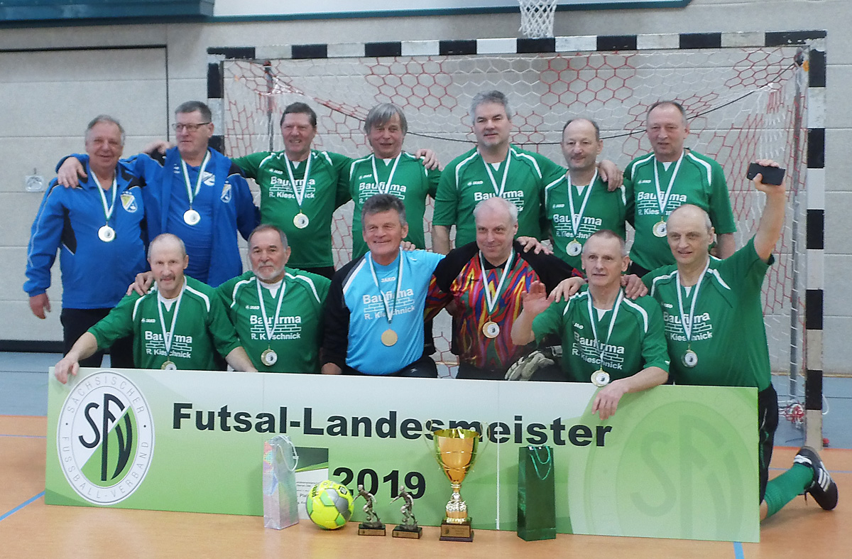 Futsal-Landesmeister Ü 60-Herren