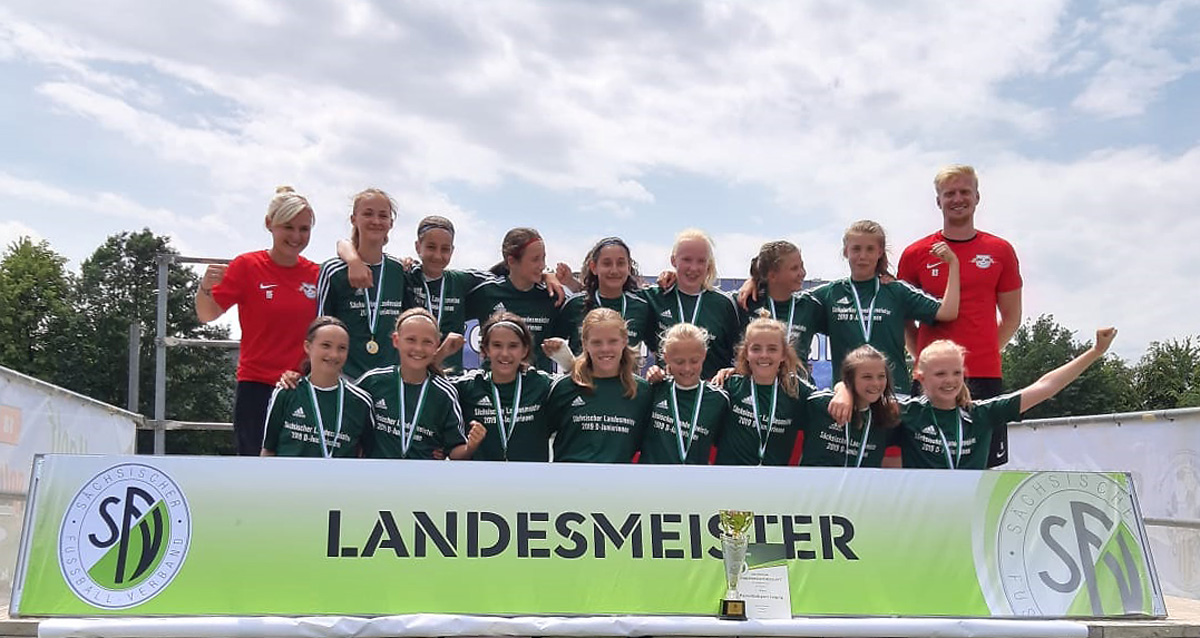 D-Juniorinnen RasenBallsport Leipzig Juni 2019