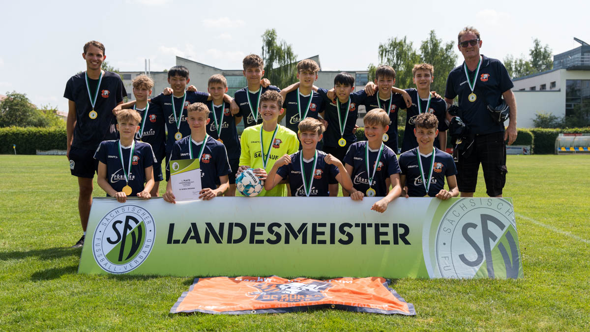 Landesmeister D-Junioren 2022/2023: SC Borea Dresden © Jens Vöckler