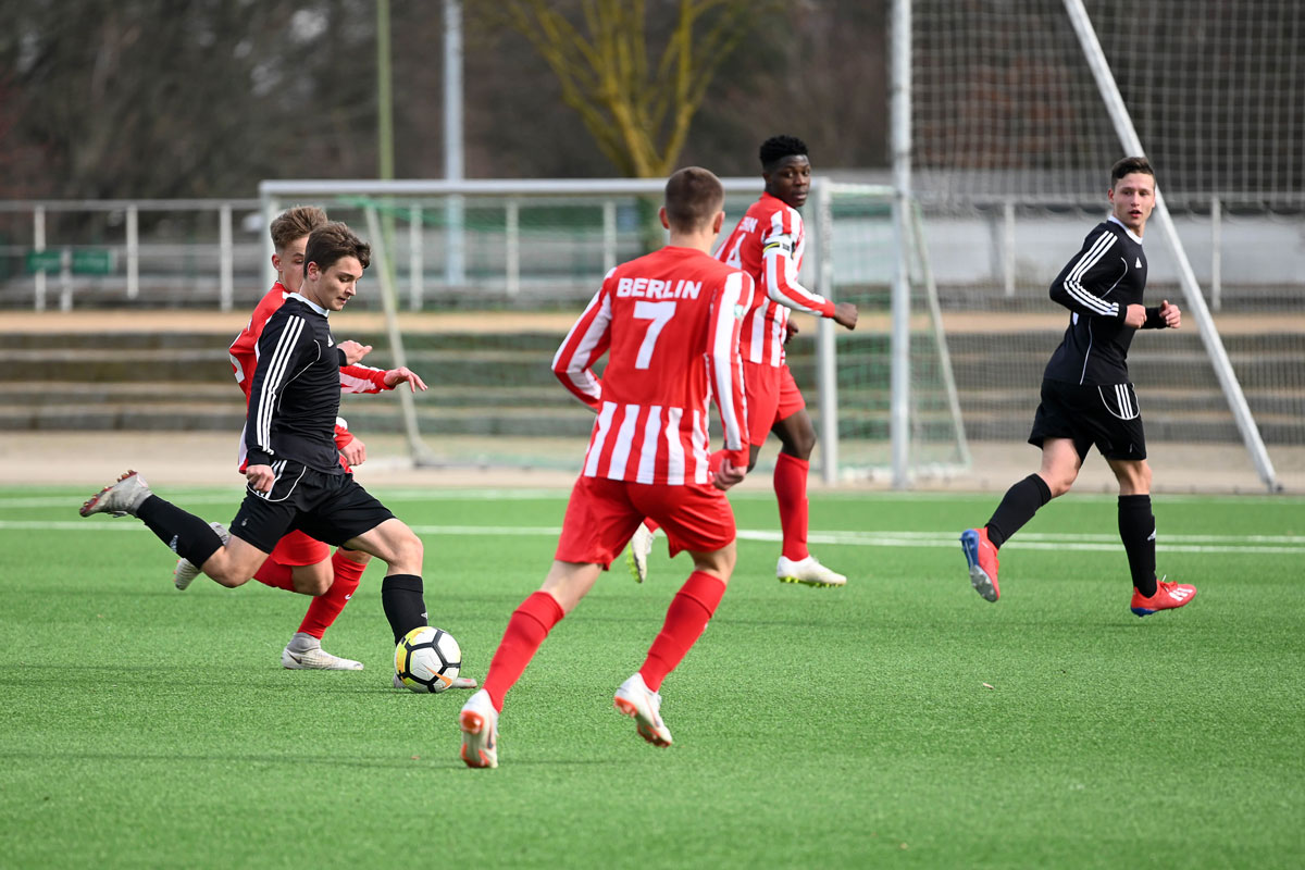 Unsere U 17-Junioren gastieren in Berlin zum Lehrgang.