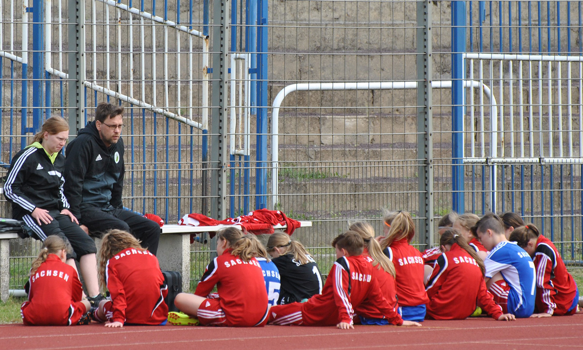 U 12-Juniorinnen Landesauswahl Mai 2019 NOFV-Pokal