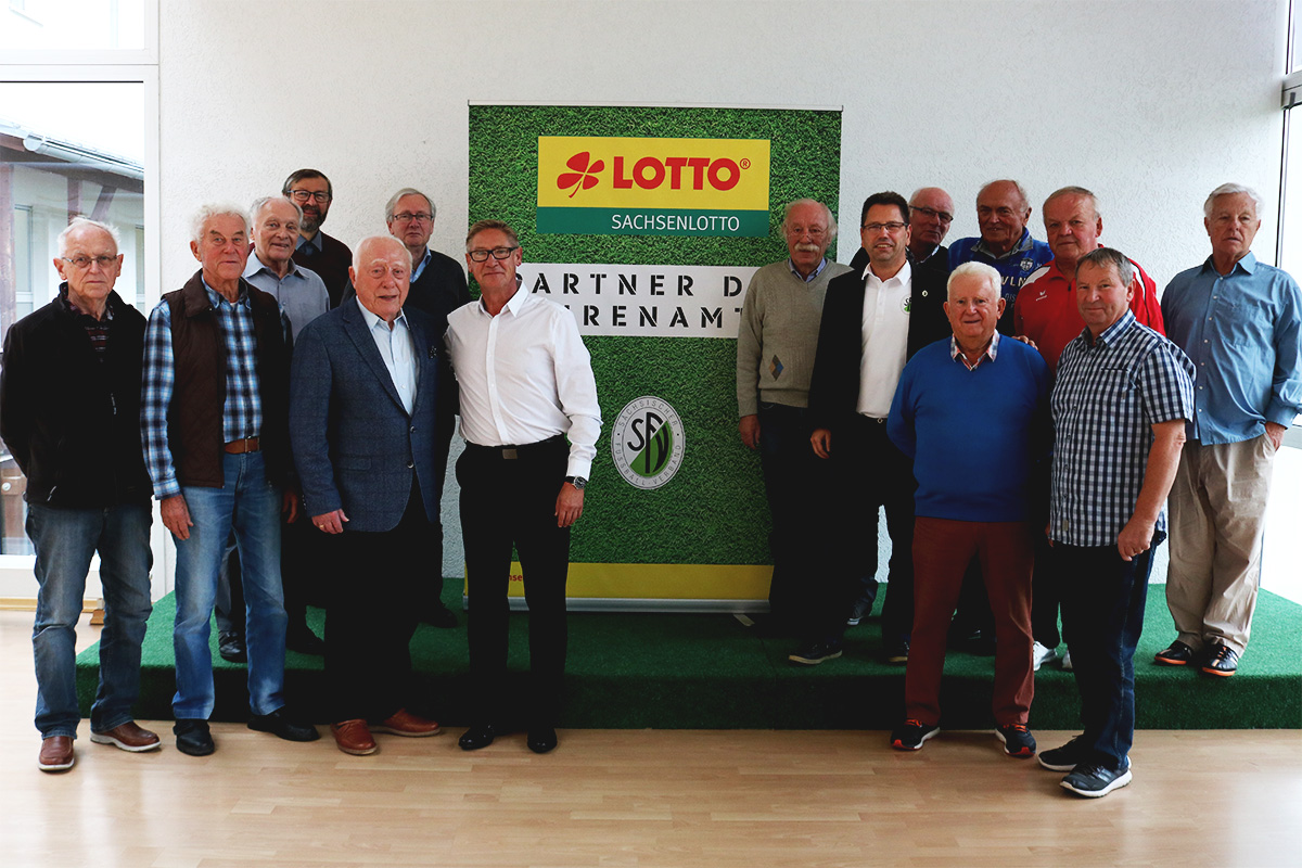 Gruppenbild der SFV-Veteranen
