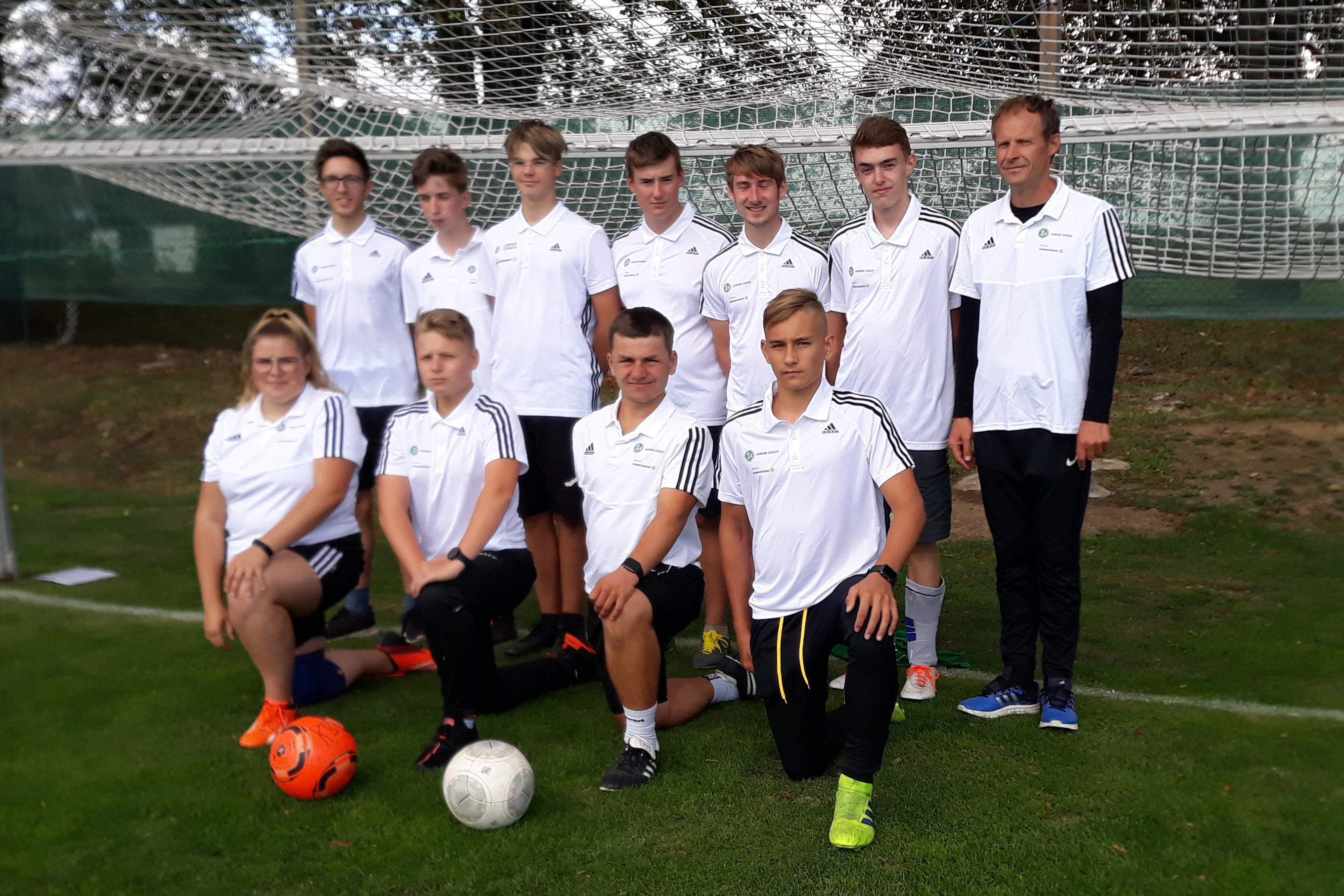 Unsere neuen Junior Coaches aus Brand Erbisdorf und Langenau.