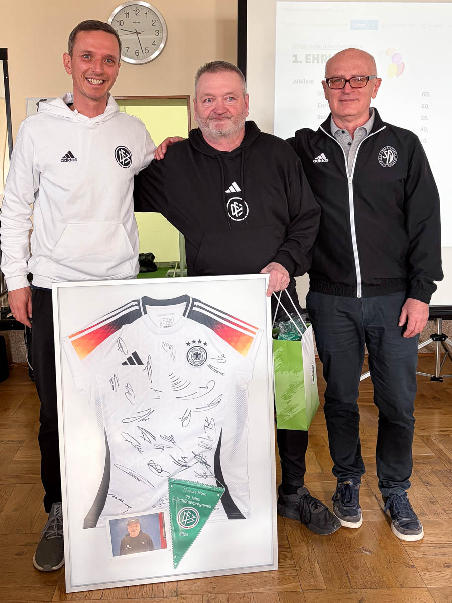 Ehrung 20-jähriges Jubiläum Thomas Birus © Marcus Fischer