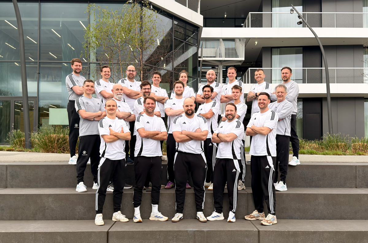 Die Absolventen der Futsal-B-Lizenz in Frankfurt. Auf dem Bild fehlt Peter Hammel. © DFB
