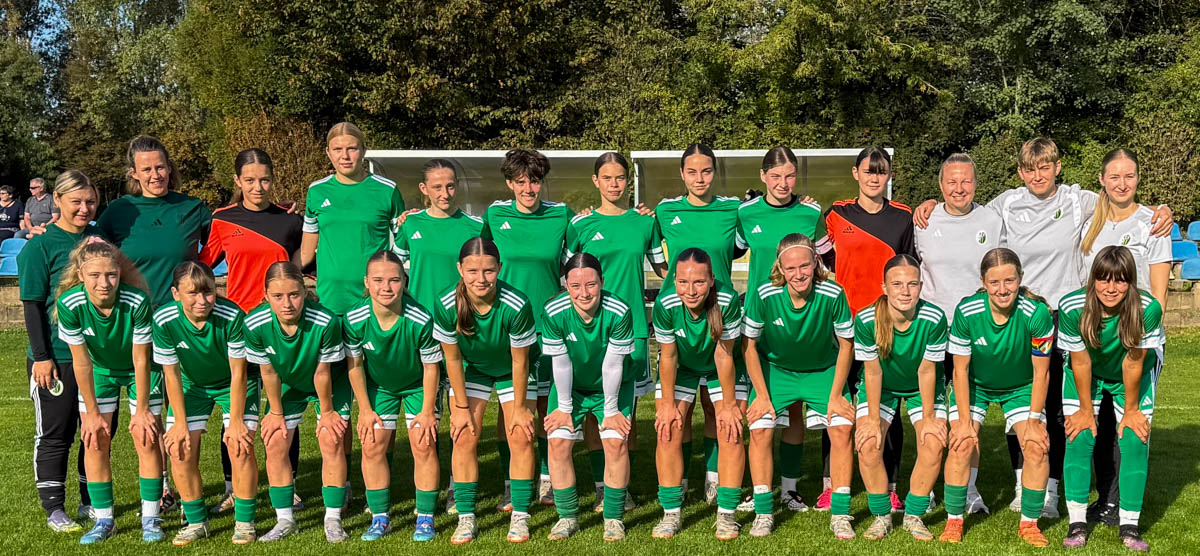Gruppenfoto der sächsischen U 16-Auswahl. © SFV